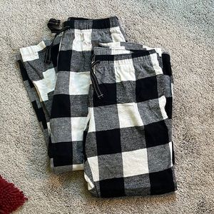 Two Pairs of Matching Old Navy Pajama Pants